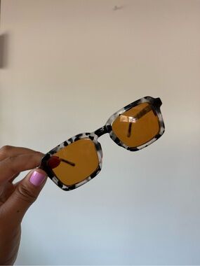 Crap Eyewear Onyx Tortoise Frame with Burnt Orange Lenses